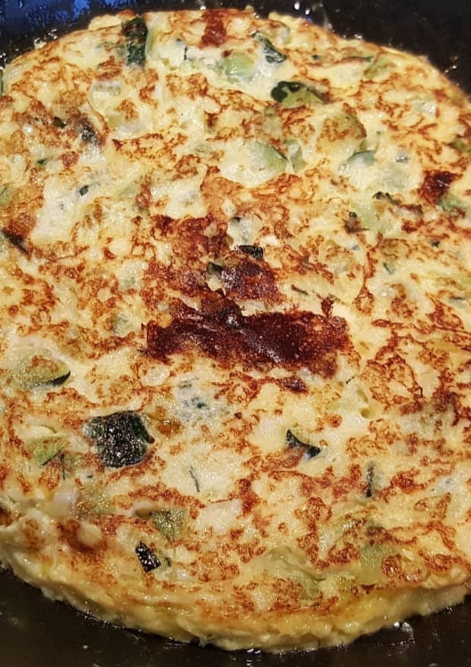 Una foto de Tortilla de Calabacín