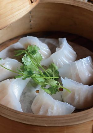 A picture of Steamed Shrimp Dumplings.