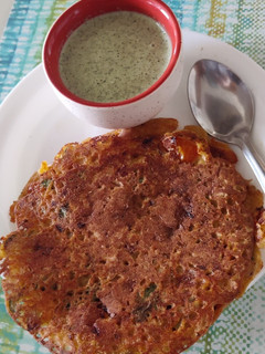 ओट्स वेज चीला रेसिपी मुख्य फोटो