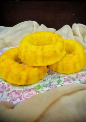 Foto resep Bolu kukus labu kuning gluten free