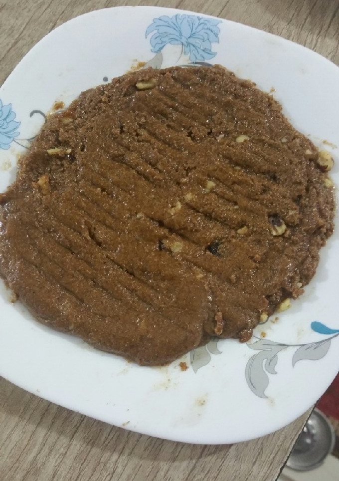 عکسی از دستور حلوای سویق