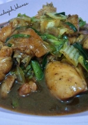Foto resep Ayam Lada Hitam