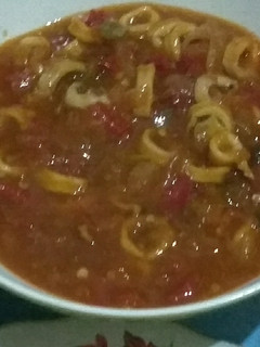 Foto resep Cumi saus padang