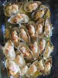 Mejillones (Choros) parmesano