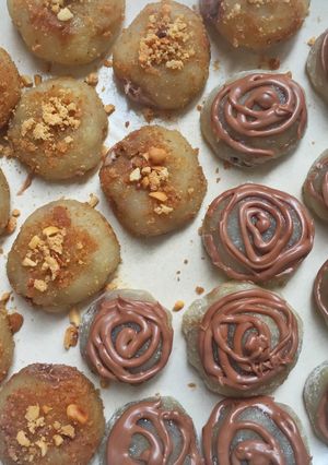 Foto resep Mochi Coklat Kacang