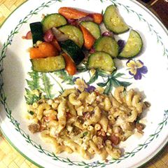 A picture of Lightly Loaded Baked Mac & Cheese.