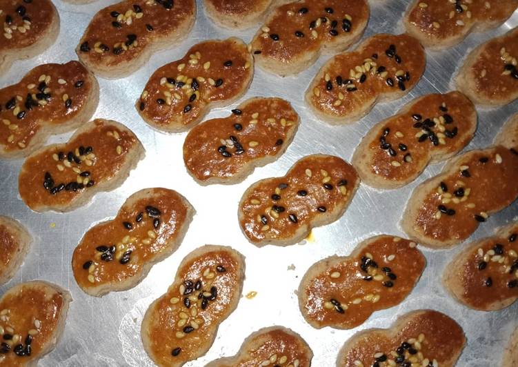 Kiat-kiat memasak Peanut Cookies (Kue Kering Kacang) sedap