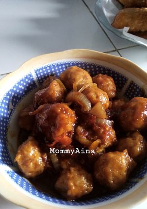 Foto resep Pentol pedes