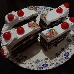 A picture of Pastry cake.