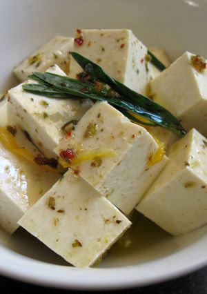 A picture of Marinated Tofu.