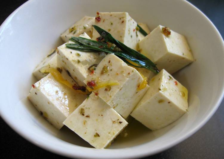 Simple Way to Make Super Quick Homemade Marinated Tofu