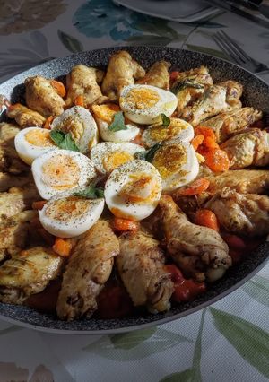 Una foto de 003. Alubias Pintas con Pollo