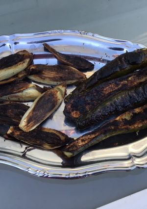 Une photo de Jeunes endives et courgettes grillées aux épices
