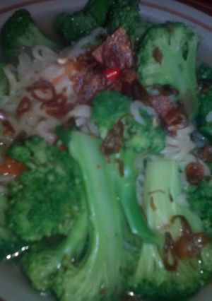 Foto resep Mie brokoli