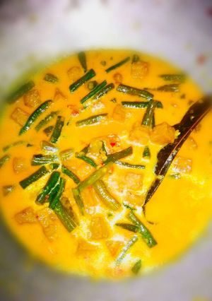 Foto resep Sayur Lodeh Tempe Kacang Panjang