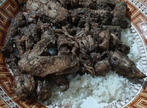 Foto resep Manuk Niatur / Ayam Susun dengan Darah khas Karo