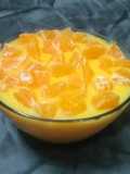 संतरे का फ्रूट कस्टर्ड (Santre ka fruit custard recipe in hindi)