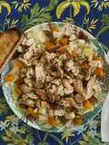 Ensalada de pollo y calabaza