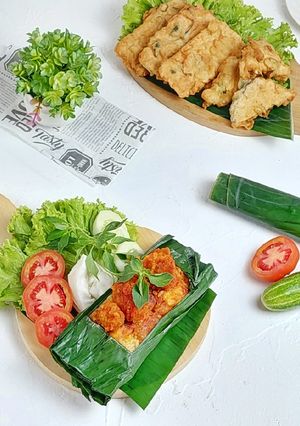 Foto resep 609. Nasi Bakar