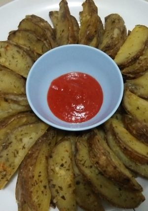 Foto resep Potato Wedges