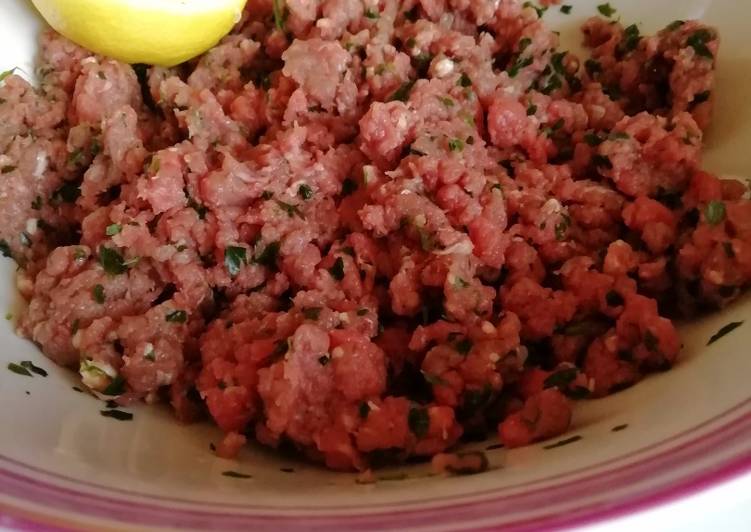 Ricetta Carne Cruda In Salsa Di Luciano Buttarelli Cookpad