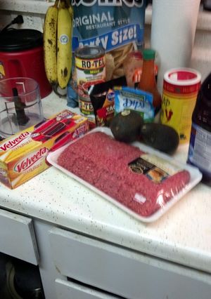 A picture of Not yo Nachos.