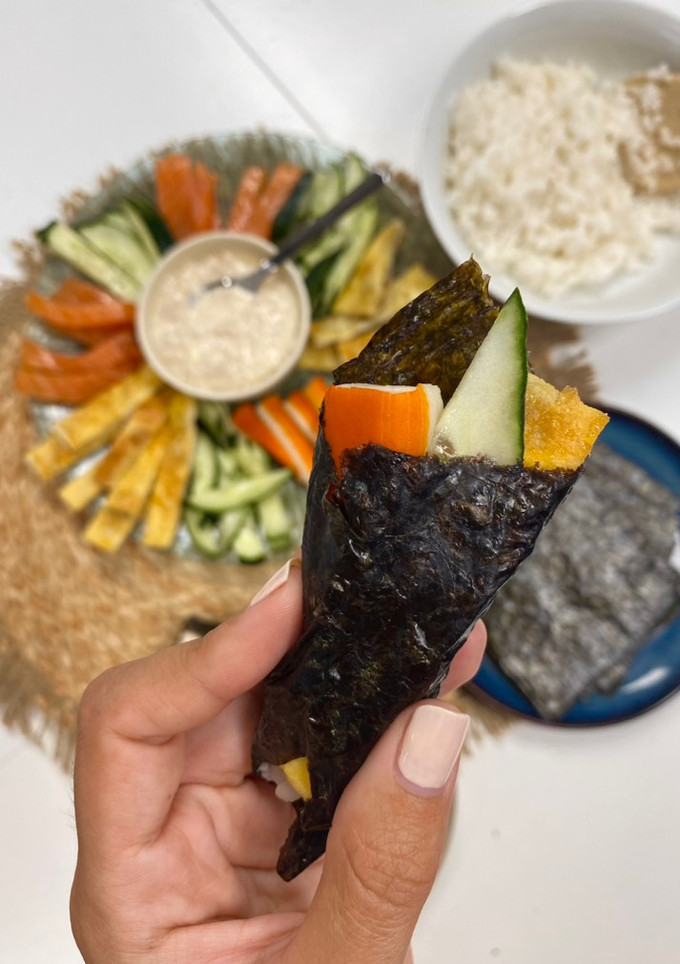 Una foto de Sushi- Temaki casero