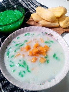 Foto resep Es cendol jelly & nangka