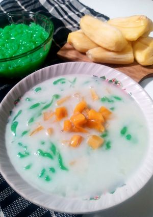 Foto resep Es cendol jelly & nangka