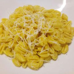 A picture of Malloreddus al Pecorino.