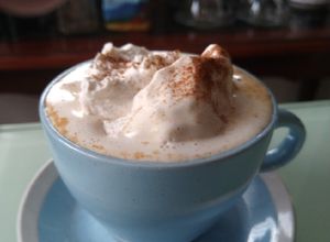 Una foto de Pumpkin spiced latte