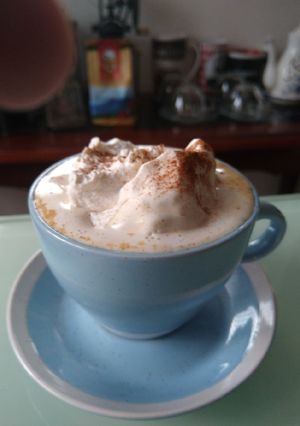 Una foto de Pumpkin spiced latte