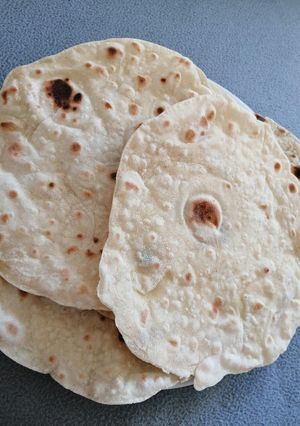 صورة لوصفة خبز تنور خفيف وسريع
