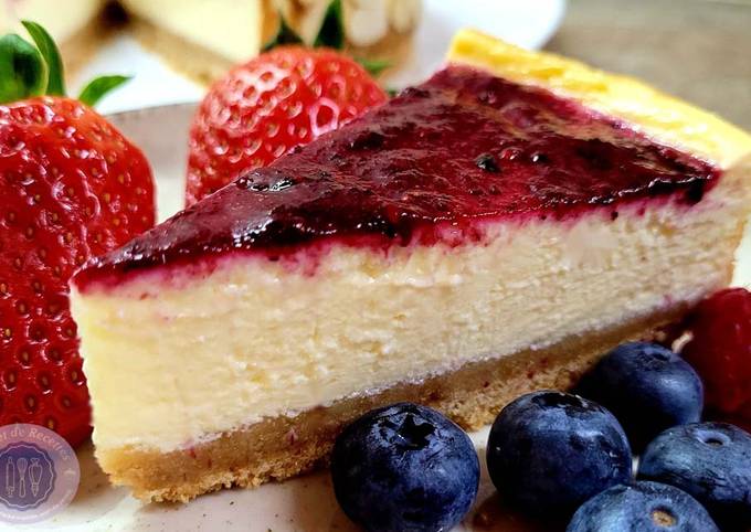 🍓Cheesecake aux fruits rouges