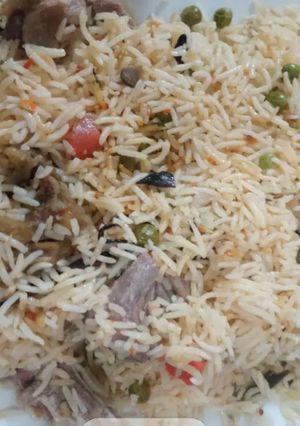 A picture of Vegetable Rice.