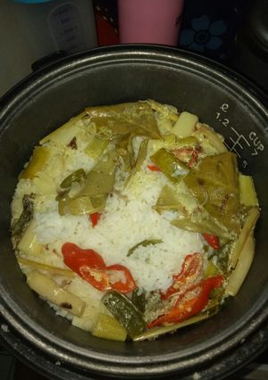 Foto resep Nasi Liwet Rice Cooker