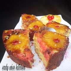 A picture of #cake contest pineapple cake.