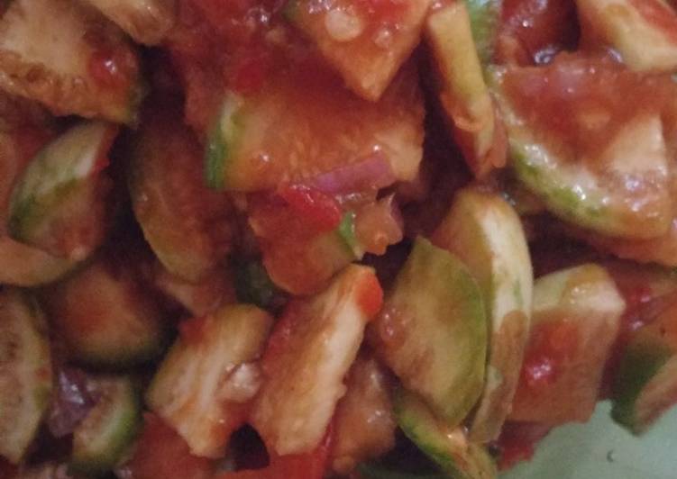 Sambal terong kecil Disuka