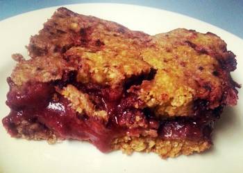 How To Prepare Recipe Healthy Strawberry  Blueberry Oatmeal Protein Bar Very Delicious