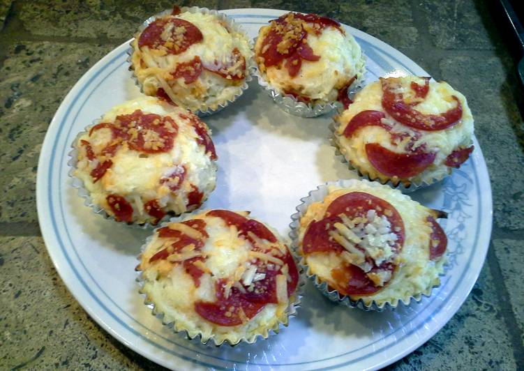 Steps to Make Any-night-of-the-week Pizza Cupcakes - Tasty Little Treats!