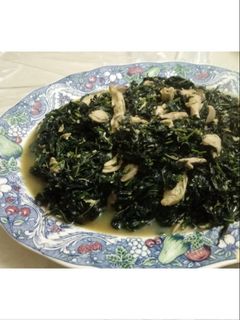 صورة لوصفة ملوخية ورز