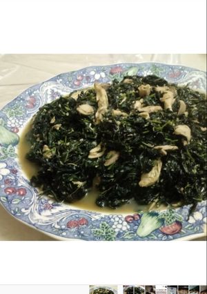 صورة لوصفة ملوخية ورز