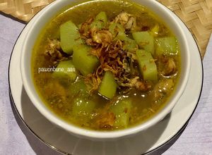 Foto resep Kuah Labu Siam Base Genep (dengan balungan ayam)