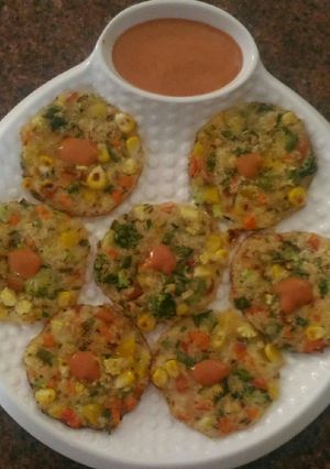 A picture of Oats Colourful Mini Chilla.