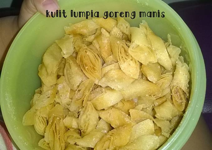 Kulit Lumpia Goreng Manis