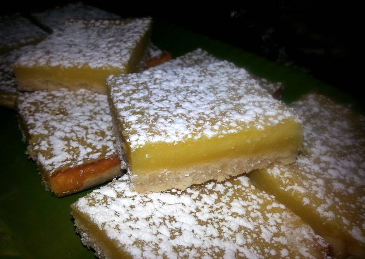 Easiest Way to Make Award-winning Macadamia nut lemon bars