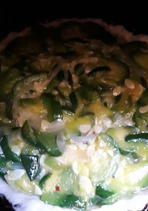Una foto de Tarta de zapallito con pascualina casera