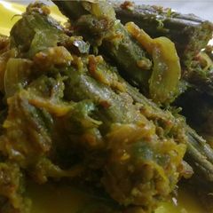 A picture of Masala Drumstick.