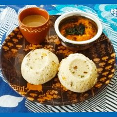 A picture of Kanchipuram Idli.