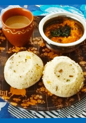 A picture of Kanchipuram Idli.